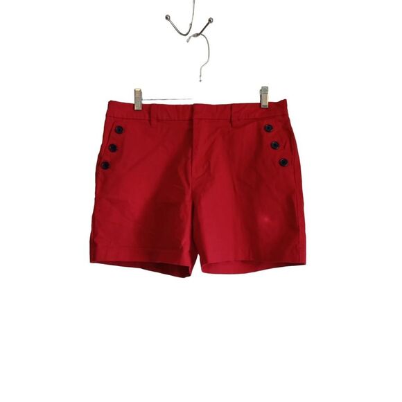 Tommy Hilfiger red and blue button 5" classic stretch shorts - Picture 1 of 7